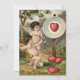 キューピッド ハート ボウ アロー ターゲット ウェディング 招待状