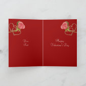 キューピッド-バレンタインデーカード シーズンカード (内部)