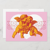 キューピッド・バレンタイン。オキソ 案内状 (正面/裏面)