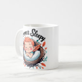 キューピッド：永遠に眠い コーヒーマグカップ (正面左)