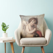 キューピッド(油としてマスターのOswald Fawcettのポートレート クッション (椅子)