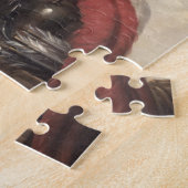 キューピッド(油としてマスターのOswald Fawcettのポートレート ジグソーパズル (側面)