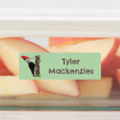 キューピレおもしろいットの木ペッカーの漫画パーソナライズされた ラベル (貼付)