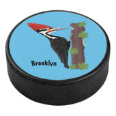 キューピレおもしろいットの木ペッカー漫画イラストレーション アイスホッケーパック (3/4)