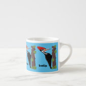 キューピレおもしろいットの木ペッカー漫画イラストレーション エスプレッソカップ (右)