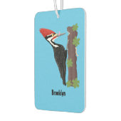 キューピレおもしろいットの木ペッカー漫画イラストレーション カーエアーフレッシュナー (左)