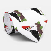 キューピレおもしろいットの木ペッカー漫画イラストレーション ネクタイ (ロール)