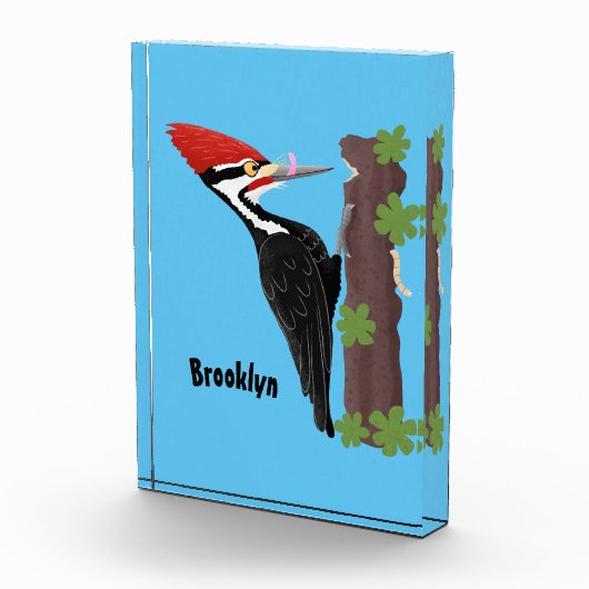 キューピレおもしろいットの木ペッカー漫画イラストレーション フォトブロック (右)