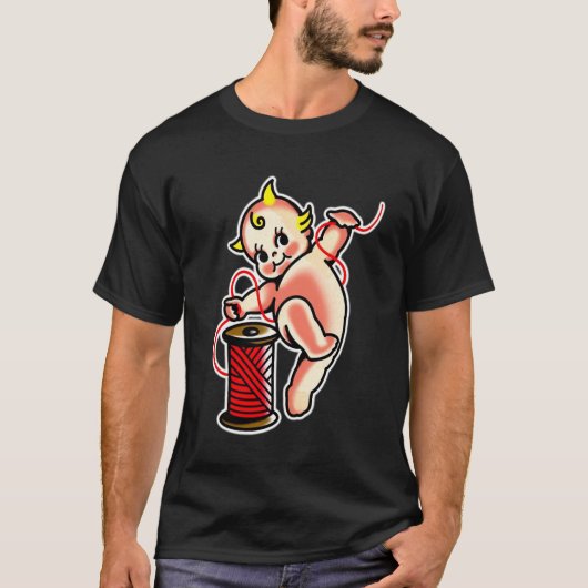 キューピーベビー 裁縫 縫製 Tシャツ (正面)