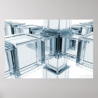 キューブの分割 ポスター