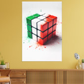 キューブイタリアン キャンバスプリント (インサイチュ (リビング))