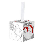 キューブオーナメントイーグルズハリエオジーM15イーズホーム キューブオーナメント (正面アングル)