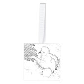 キューブオーナメントイーグルズハリエオジーM15イーズホーム キューブオーナメント (正面)