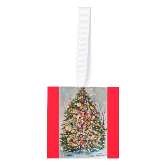 キューブオーナメント (正面)