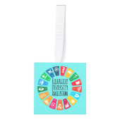 キューブオーナメント (正面)