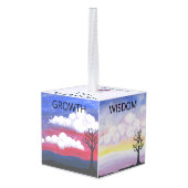 キューブオーナメント：リトルショットの本1-5 キューブオーナメント (裏面アングル)