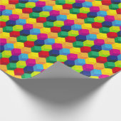 キューブカラフル ラッピングペーパー (角)