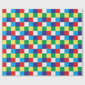 キューブパズルゲーム ラッピングペーパー (フラット)