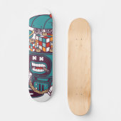 キューブボット スケートボード (正面)