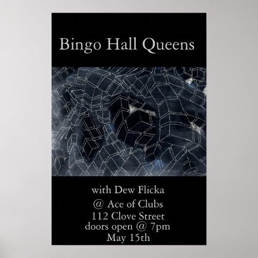 キューブポスター ポスター (正面)