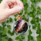 キューブ中心のダークウィンド キーホルダー (手)