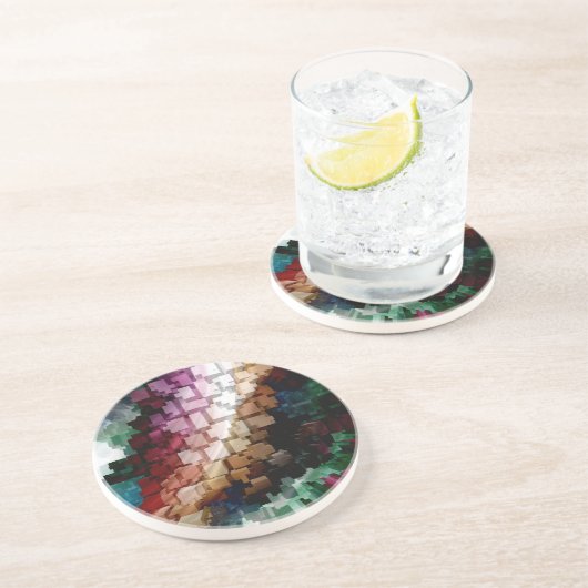 キューブ中心のダークウィンド コースター (側面)