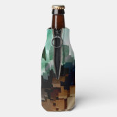 キューブ中心のダークウィンド ボトルクーラー (ボトル裏面)