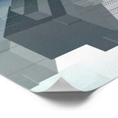 キューブ中心のダークウィンド ポスター (角)