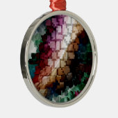 キューブ中心のダークウィンド メタルオーナメント (右)