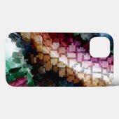 キューブ中心のダークウィンド Case-Mate iPhoneケース (裏面 (横))