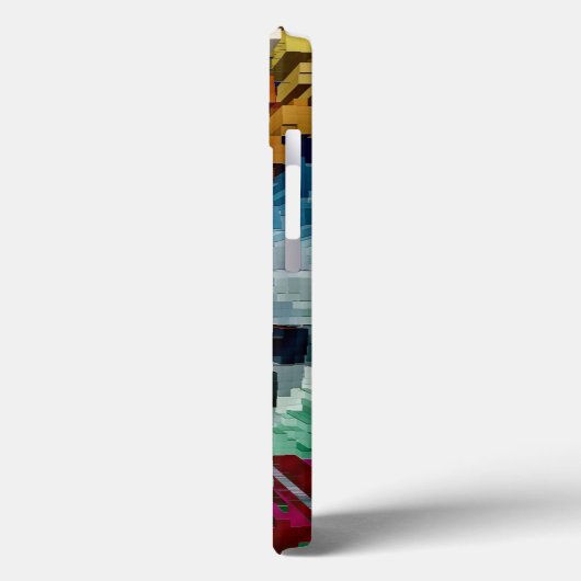 キューブ中心 Case-Mate iPhoneケース (裏面 / 左)