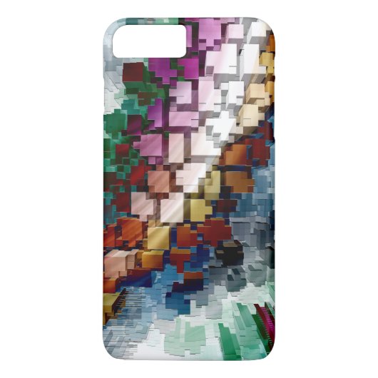 キューブ中心 Case-Mate iPhoneケース (裏面)