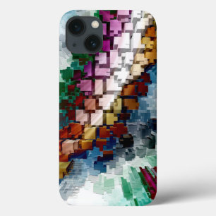 キューブ中心 iPhone 13ケース