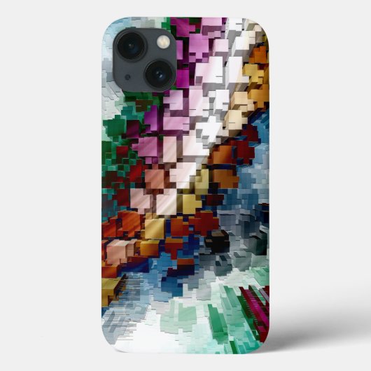 キューブ中心 Case-Mate iPhoneケース (裏面)