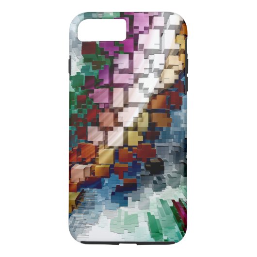 キューブ中心 Case-Mate iPhoneケース (裏面)