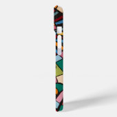 キューブ付きスケッチ伝統月女性史 Case-Mate iPhoneケース (裏面 / 左)