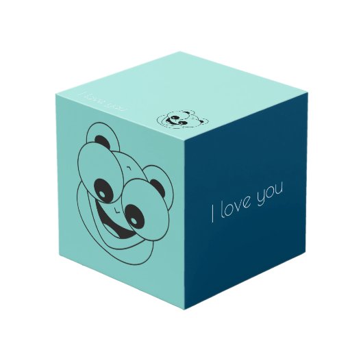 キューブ写真 フォトキューブ (正面アングル)