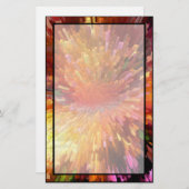 キューブ太陽のブラスト 便箋 (正面/裏面)