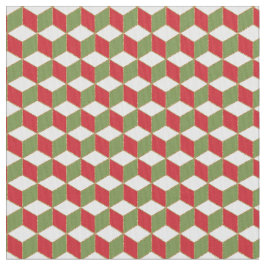 キューブ幻想クリスマスムード ファブリック