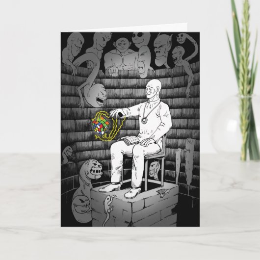 キューブ魔法とモンスター カード (正面)