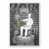 キューブ魔法とモンスター シール (正面)