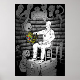 キューブ魔法とモンスター ポスター