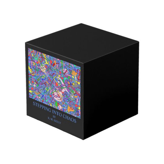 キューブ – アートタイトル – カオスへのステップイン (正面アングル)