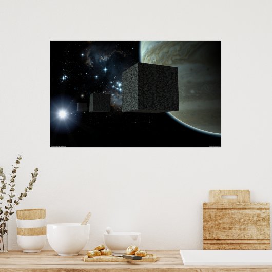 キューブ ポスター (キッチン)