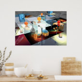 キューブ ポスター (キッチン)