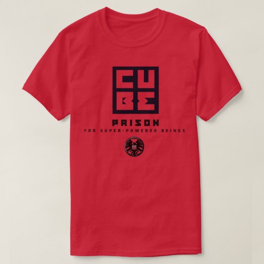 キューブ Tシャツ (デザイン正面)