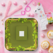 キューベマップ用のテクスチャ3側面プロジェクションとOpti ペーパープレート (パーティー)