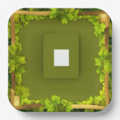 キューベマップ用のテクスチャ3側面プロジェクションとOpti ペーパープレート (正面)