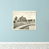 キューポラファーム キャンバスプリント (インサイチュ (ウッドフロア))