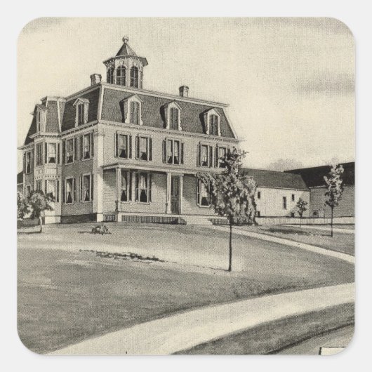 キューポラファーム スクエアシール (正面)